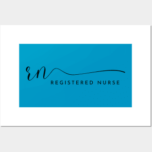 rn simple and elegant mini size Posters and Art